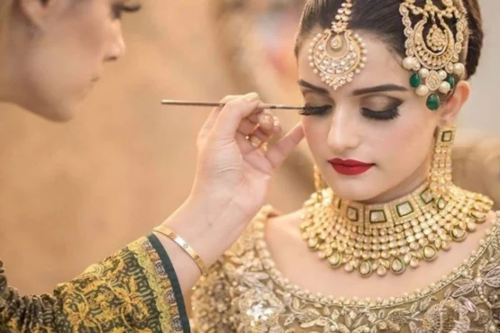 Bridal makeup done on Bridal Bridal makeup service at Shrees Beauty Parlour in Kathreguppe, Banashankari 3rd Stage, Bengaluru"